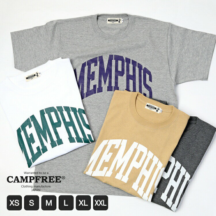 CAMPFREE ロゴTシャツ メンズ レディー