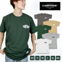 CAMPFREE tシャツ ロゴtシャツ メンズ 