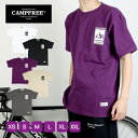  CAMPFREE Tシャツ 半袖 メンズ tシャツ 中学生 男子 ワンポイント プリント 半そで レディス レディース コットン 綿100% カジュアル 半そで アースカラー アメカジ 大きいサイズ ティーシャツ ティシャツ グラフィックTシャツ 白Tシャツ 10452