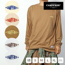 【メール便 送料無料】 CAMPFREE ロンT 長袖tシャ