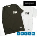 CAMPFREE Tシャツ ロゴTシャツ メンズ 