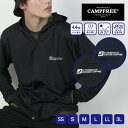 ドライジップパーカー 4.4オンス ドライパーカー 薄手 CAMPFREE パーカー メール便 送料無料 刺しゅう入り フーディ ドライジップパーカー ジャージ...