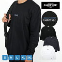 CAMPFREE キャンプフリー ロンT ロンt ロンティー メンズ長袖 長袖tシャツ ロンtメンズ レディース ロングtシャツ 刺繍 ワンポイント ブランド ...