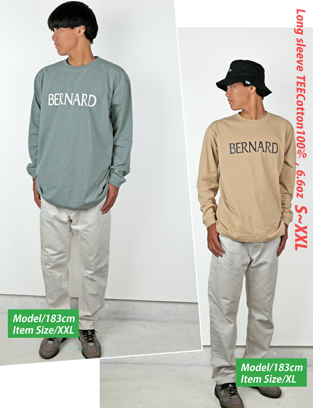 CAMPFREE キャンプフリー ロンT ロンt ロンティー メンズ 6.6oz 長袖tシャツ バックプリント 長袖 ロングスリーブTシャツ ロングtシャツ 長そでtシャツ 長袖ティーシャツ ティーシャツ ロングティーシャツ 大きいサイズ ビッグサイズ リブ シンプル メール便 送料無料 10877 elpresidente-10007799 MHAstyle エムエイチエースタイル サンプル画像3
