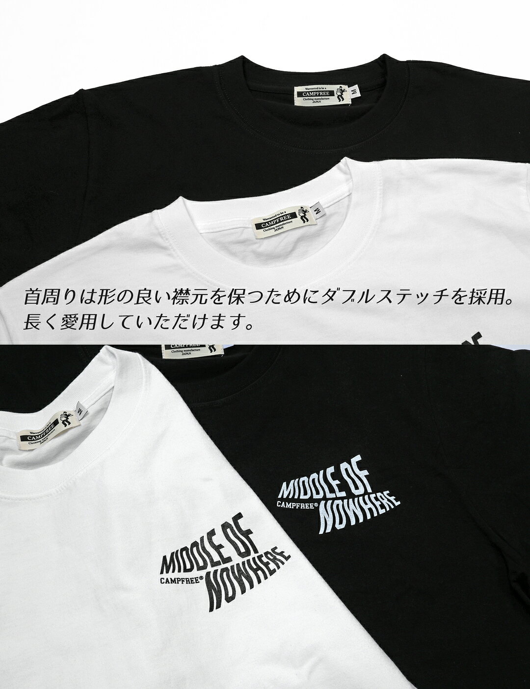 CAMPFREE Tシャツ 半袖 ロゴtシャツ メンズtシャツ 6.6oz やや厚手 バックプリント ワンポイント プリント 半そで 綿100% レディース 夏 グラフィックTシャツ S M L XL XXL コットン 大きいサイズ elpresidente-10007866 MHAstyle エムエイチエースタイル サンプル画像3