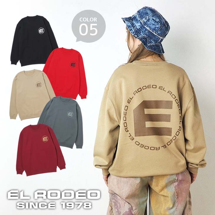 送料無料 背中スタンプロゴ トレーナー レディース ユニセックス メンズ スウェット トップス 長袖 ゆったり オーバーサイズ カジュア..