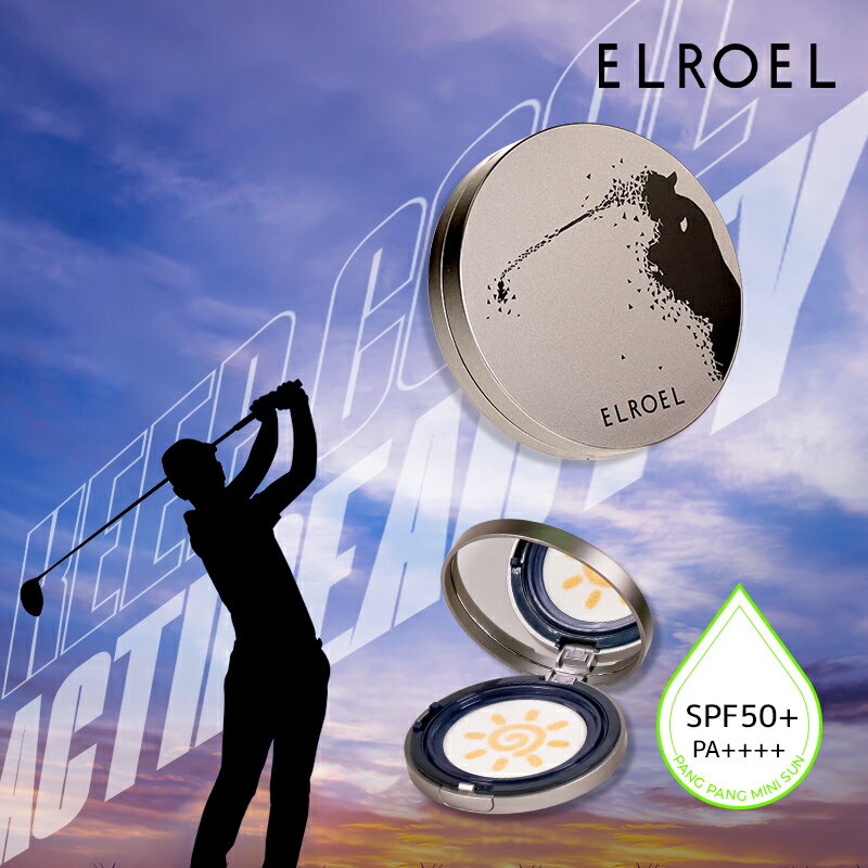 ELROEL エルロエル パノ ビッグサンクッション UVシールド （ゴルフ） SPF50+ PA++++ 25g FANO BIG SUN CUSHION UV Shield 日焼け止め UVケア GOLF 母の日 スポーツ 韓国コスメ 父の日 紫外線 UVカット アウトドア アクティビティ