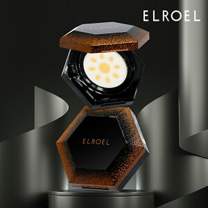 ELROEL エルロエル パンパン ミニ サンクッション ブラック SPF50+ PA++++ 8g PANG PANG MINI SUN CUSHION UV SHIELD_BLACK EDITION 日焼け止め UVケア 韓国コスメ 紫外線 UVカット 韓国メイク べたつかない 大容量 トーンアップ ビタミンC