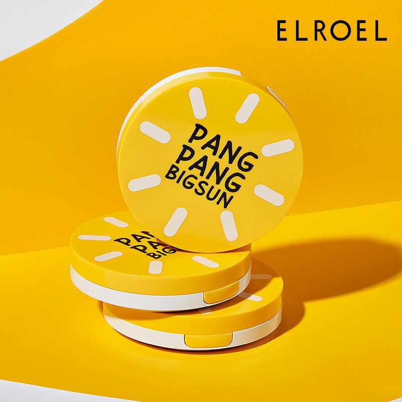 【新発売】ELROEL エルロエル パンパン ミニ サンクッション S7 UVシールド SPF50+ PA++++ 8g PANG PANG MINI SUN CUSHION S7 UV SHIELD 日焼け止め UVケア 韓国コスメ 紫外線 UVカット 韓国メイク べたつかない 大容量 トーンアップ ビタミンC