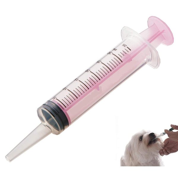 犬猫用シリンジ(ピンク)/30ml/Mサイズ【シリンジ 注射器 ペット 動物 動物用 犬 猫 犬猫 えさやり 流動食 食事 ドッグフード キャットフード 水やり えさ 餌 給餌 介護 老犬 老猫 小型犬 小型猫 小動物】※普通郵便発送　※急ぎ対応不可