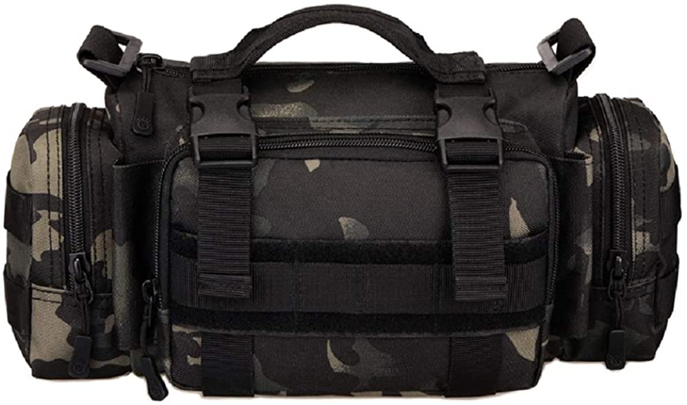 Phoenix Ikki 3WAY 魔法 豊富なポケット 迷彩 防水素材製 旅行 観光 釣り キャンプに最適 多機能ウエス..