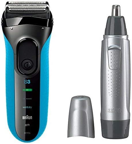 BRAUN　シリーズ3 【セット買い】ブラウン シリーズ3 メンズ電気シェーバー 3010s + 鼻毛カッター EN10