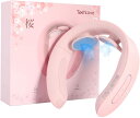 Tech Love SMART NECK 【リラクゼーション器 男性 女性 健康グッズ ケア コードレス 静音 軽量 運動補助機器 充電式 5種モード 16段階...