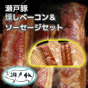 【究極のおつまみ燻製セット】ベーコン 無添加 ブロック 燻製 おつまみ ギフト くんせい 豚肉 瀬戸豚 国産豚 国産 少量生産 プレゼント 贈り物 お中元 御中元 お歳暮 御歳暮 贈答 簡単 簡単調理 ベーコン 無添加 ブロック ※ 訳あり スライス ふるさと納税 ではありません