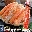 越前がに ズワイガニ 甲羅盛り ずわいがに 本ズワイ【冷凍便】 美味しい贈物 母の日 父の日