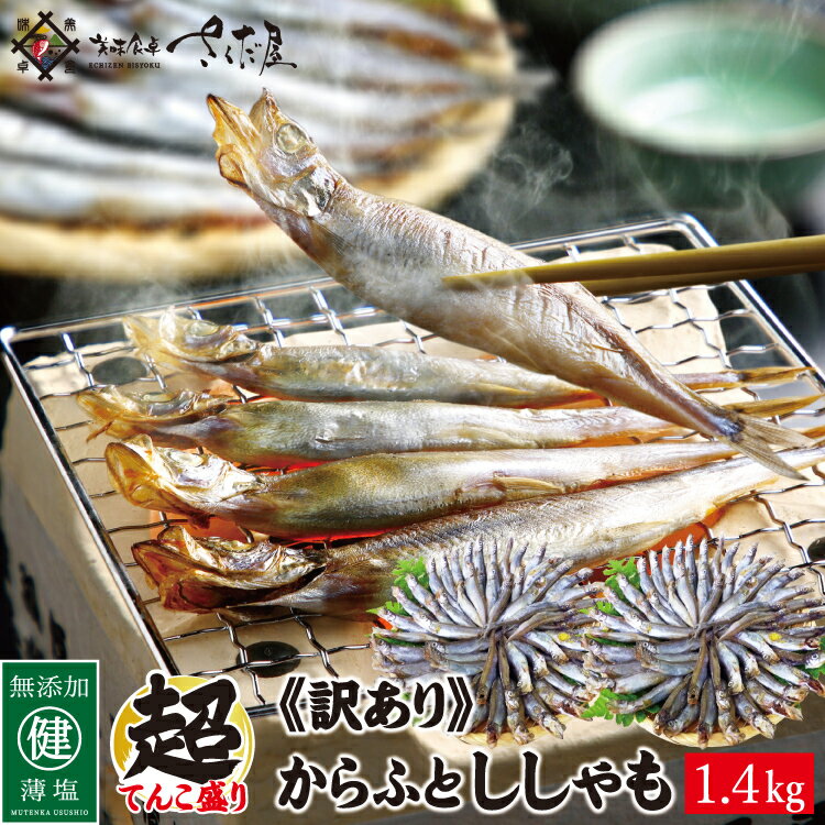 カラフトシシャモ お徳用1.4kg【冷凍便】【訳あり】ししゃも 樺太ししゃも 子持ち