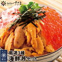 海鮮丼 ウニ・カニ・いくら たっぷり海鮮丼セット 約4杯分・約8杯分 海鮮 ギフト 魚卵 刺身 小分け 海鮮丼の具 魚介類 水産加工品 送料無料 母の日 父の日