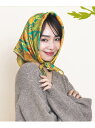【SALE/50%OFF】<タムロアヤノさんコラボ>ボタニカルプリントスカーフ/153235 Elura エルーラ ファッション雑貨 スカーフ・バンダナ ネイビ...