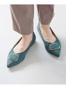 【SALE/60%OFF】オールバックルパンプス/146400 Elura エルーラ シューズ・靴 パンプス ベージュ レッド グリーン【RBA_E】[Raku...