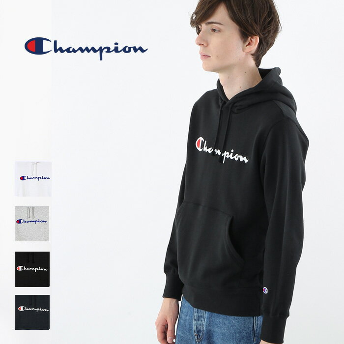 チャンピオン Champion パーカー スウェット プリント ロゴ トップス プル メンズ フード C3-Q102