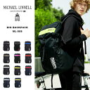 }CPl MICHAEL LINNELL bN obNpbN ML-008 tN^[ Big Backpack Jo  fCpbN jp Y fB[X