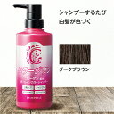 コラージワン オールインカラーシャンプー【ダークブラウン】 380mL【日本製】 白髪染め ダークブラウン カラーシャンプー オールインワン 白髪ケア シャンプ...