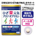 【単品/2袋セット 送料無料】【機能性表示食品】 ひざ楽元気プロテオグリカン 31粒【日本製】 プロテオグリカン サケ鼻軟骨由来 非変性2型コラーゲン ひざ関節...