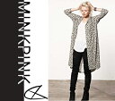 【ファイナルSALE】 MINK PINK/ミンクピンク COOL CAT MAXI CARDIGAN