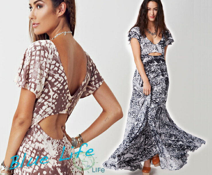 WANDERLUST PEAKABOO MAXI