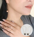 洗練された繊細で華奢なフォルムとユニークなデザインが大人気!シンプル 14k フォーマル プレゼント レディース ハンドメイド ぶら下がり ドロップ