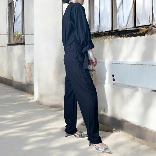 【即納】Cossack collar ボタンダウンオールインワン