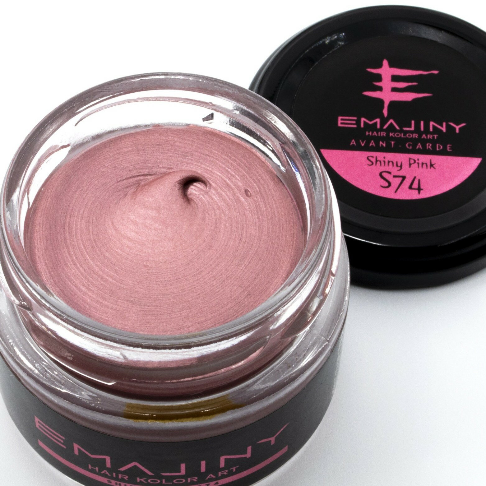 【公式】EMAJINY Shiny Pink S74 エマジニーシャイニーピンクヘアカラーワックス 桃 36g 【日本製】【無香料】 ヘア…