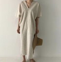 ワンピース 膝丈 ひざ丈 膝下 ミモレ ミモレ丈 袖あり 半袖 Vネック ストレート 大人可愛い シンプル カジュアル 大人 おしゃれ お洒落 エスニック エキゾチック 大人可愛い 大人女子 こなれ感 ラフ 抜け感 美容師 メイクアップアーティスト ネイリスト アパレルスタッフ