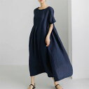 ワンピース フレアワンピース Aライン ロング丈 半袖 ラウンドネック ゆったり 大人可愛い きれいめ カジュアル 大人女子 ラフ 夏 10代 20代 30代 40代 レディース ママ 学生 通学 デート お出かけ 体型カバー ゆる 楽ちん インスタ映え 美容師 メイクアップアーティスト
