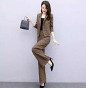 セットアップ スーツ ワイドパンツ ロング ロング丈 長袖 上下セット かわいい 大人可愛い きれいめ 上品 おしゃれ 大人女子 クール フォーマル 美容師 メイクアップアーティスト ネイリスト アパレルスタッフ 美容部員 エステティシャン コーディネーター 通訳