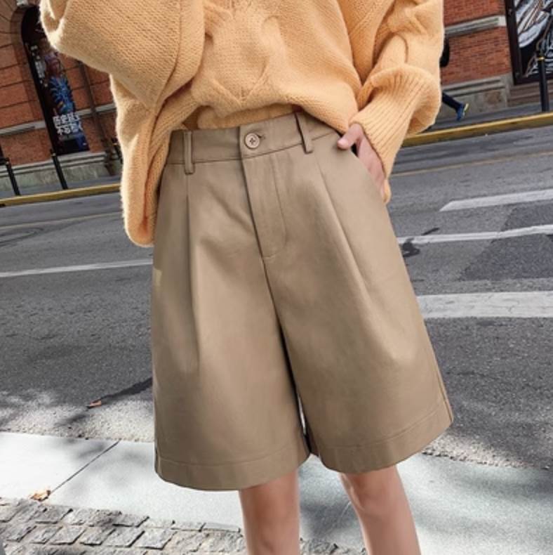 乐天商城 - ボトムス パンツ ショートパンツ ショート丈 かわいい 大人可愛い きれいめ シンプル カジュアル 大人 上品 おしゃれ お洒落 大人女子 こなれ感 個性的 主役級 存在感 美容師 メイクアップアーティスト ネイリスト アパレルスタッフ 美容部員 エステティシャン