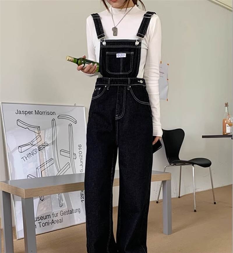 オールインワン サロッペト オーバーオール ボトムス パンツ ストレートパンツ ロング 大人可愛い カジュアル おしゃれ 大人女子 ラフ ガーリー 存在感 抜け感 無地 春 夏 秋 10代 20代 30代 40代 レディース ママ 学生 通学 デート お出かけ 公園デビュー 普段使い