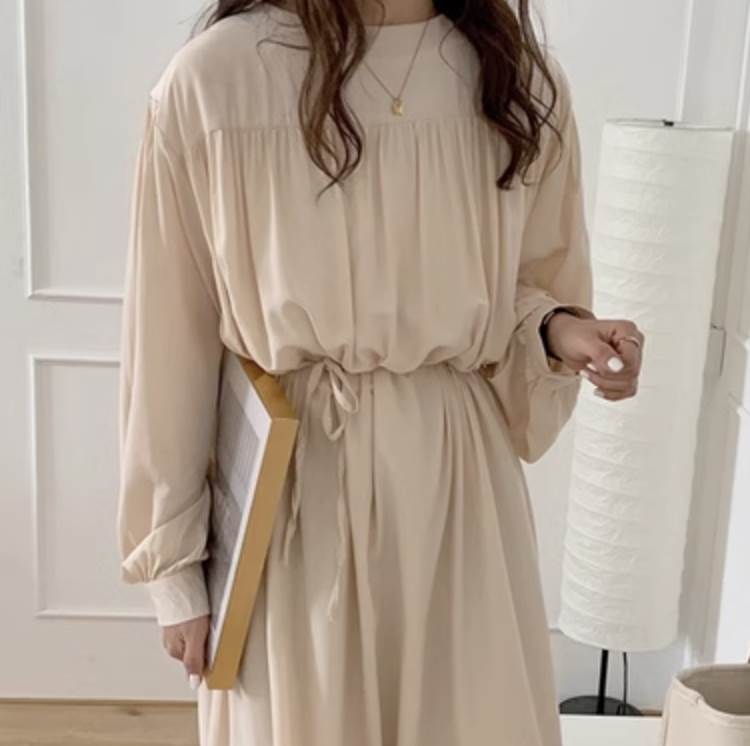 ワンピースシャツワンピースロング丈...