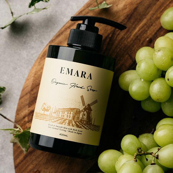 EMARA ハンドソープ 400ml ハンドウォッシュ 手洗浄料 石けん 石鹸 日本製 敏感肌 手荒れ ハーブ シャ..