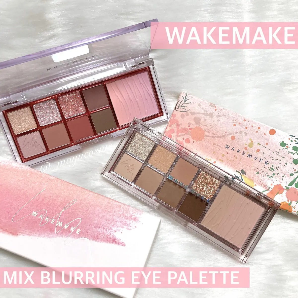 WAKEMAKE mix blurring eye palette ミックスブラーリングアイパレット #04, 05