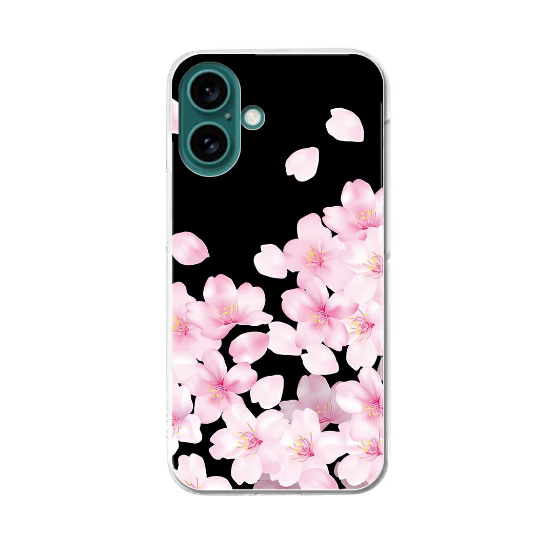 樂天商城 - スマホケース ハードケース 型 ほぼ全機種対応 ケース iPhone pro max ケース 携帯カバー Xperia galaxy カバー aquos SENSE ARROWS 携帯ケース アクセサリー 保護 igstore 000438 桜　花　黒