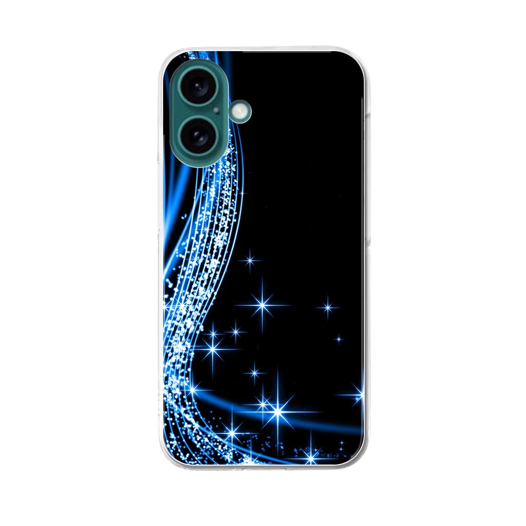 樂天商城 - スマホケース ハードケース 型 ほぼ全機種対応 ケース iPhone pro max ケース 携帯カバー Xperia galaxy カバー aquos SENSE ARROWS 携帯ケース アクセサリー 保護 igstore 003399 シンプル　青　キラキラ