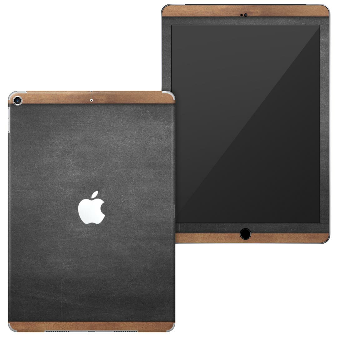 igsticker iPad6 第6世代 2018 専用 apple アップル アイパッド A1893 A1954 全面スキンシール フル 背面 液晶 タブレットケース ステッカー タブレット 保護シール 人気 009613 黒板　シンプル