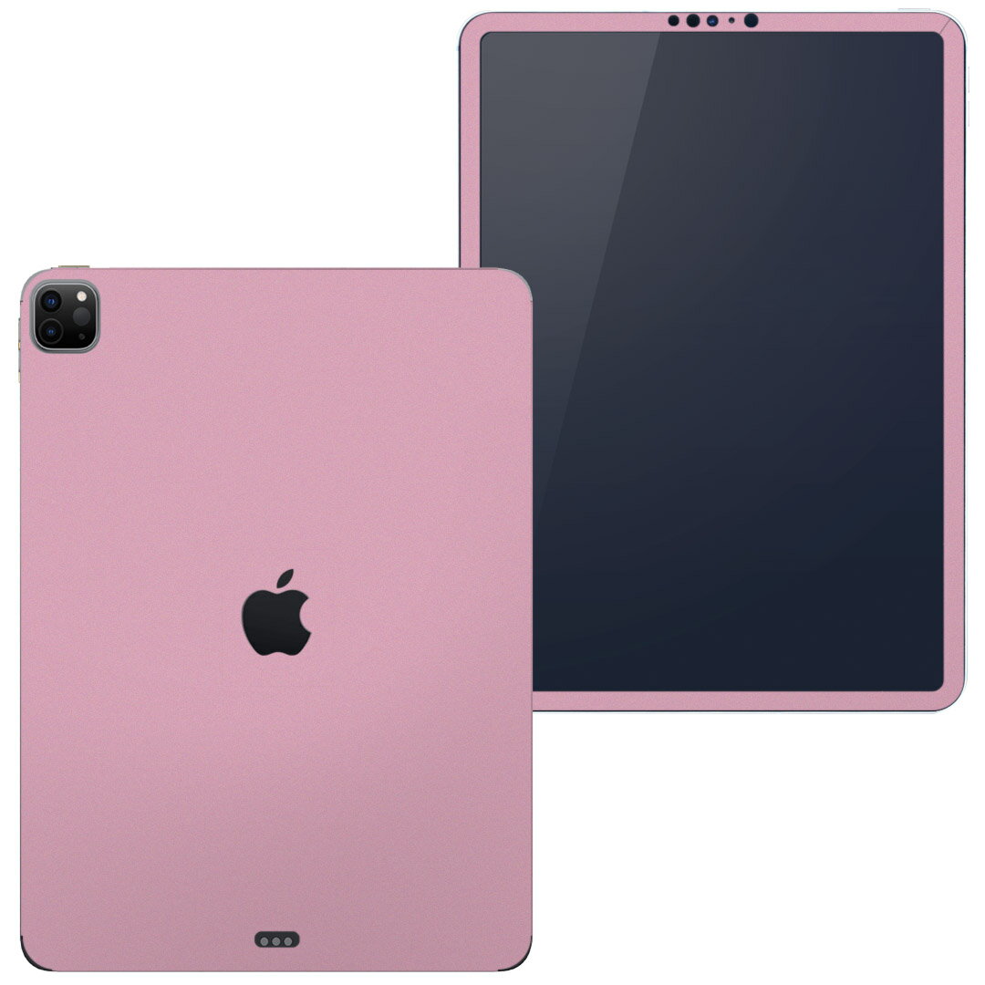 igsticker iPad Pro 11 inch 2020 インチ 対応 シール apple アップル アイパッド 専用　A2228 A2068 全面スキンシール フル タブレットケース ステッカー 保護シール 008998 その他 シンプル　無地　ピンク