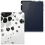 igsticker iPad Pro 11 inch 2020 インチ 対応 シール apple アップル アイパッド 専用　A2228 A2068 全面スキンシール フル タブレットケース ステッカー 保護シール 010216 動物　足跡　白　黒
