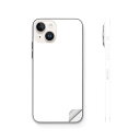 iPhone14 iPhone15 用 スキンシール 全面スキンシール フル 背面 側面 ステッカー 保護シール iphone14plus iphone14pro iphone14promax iphone15plus iphone15pro iphone15promax 各種対応 白 シンプル 無地 004273