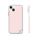 iPhone14 iPhone15 用 スキンシール 全面スキンシール フル 背面 側面 ステッカー 保護シール iphone14plus iphone14pro iphone14promax iphone15plus iphone15pro iphone15promax 各種対応 シンプル 無地 ピンク 008951