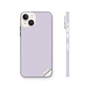 iPhone14 iPhone15 用 スキンシール 全面スキンシール フル 背面 側面 ステッカー 保護シール iphone14plus iphone14pro iphone14promax iphone15plus iphone15pro iphone15promax 各種対応 シンプル 無地 紫 008957