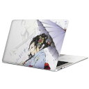 MacBook 用スキンシール マックブック 13インチ 14インチ 15インチ 16インチ Mac Book Pro Air 各種対応 ノートパソコン カバー ケース フィルム ステッカー アクセサリー 保護 igstore 011546 人物 着物 和風