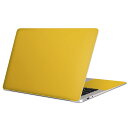 MacBook 用スキンシール マックブック 13インチ 14インチ 15インチ 16インチ Mac Book Pro Air 各種対応 ノートパソコン カバー ケース フィルム ステッカー アクセサリー 保護 008994 その他 シンプル　無地　黄色